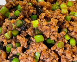 台湾料理ニンニクの芽と豚肉の豆鼓炒め　作り方6写真