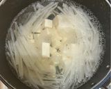 豆腐と大根のお味噌汁作り方3写真