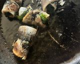 イワシのしそ梅干し巻き😋作り方6写真