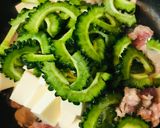 豚こまぎれ肉のゴーヤーチーズチャンプルー作り方2写真