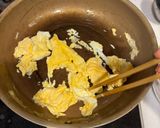 豚肉と絹さやの卵炒め作り方3写真