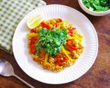 レンジで★８種のたっぷり野菜のビリヤニ風作り方23写真