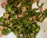 子供も大好き＊メープル香るツナおかか無限ピーマン作り方3写真