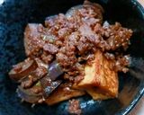 茄子入り肉味噌。麺や白米にもぴったり作り方5写真