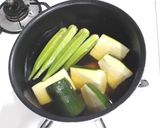 夏野菜の☆梅冷やしおでん作り方3写真