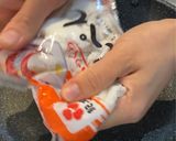 時短＆節約♩はんぺん入りお好み焼き作り方1写真