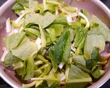 簡単！鶏小松菜のポン酢生姜煮作り方4写真