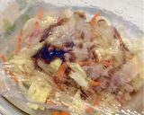 レンジで簡単♡ワンボウルで焼きうどん風作り方4写真