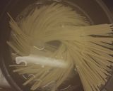 レンジで棒ラーメン（つけ麺）作り方1写真