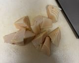 簡単　残った根菜で肉なし味わい筑前煮作り方2写真