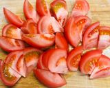 トマトとツナの冷んやりサラダ🥗作り方1写真