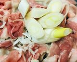 豚こまぎれ肉と長ネギのお味噌焼き作り方2写真