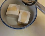 冷奴　ごま醤油味作り方2写真