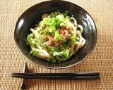 冷凍納豆ぶっかけうどん作り方10写真