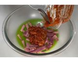 ベーコンとちくわのキムチ和え★動画あり★作り方8写真