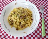 ランチに♪ツナのカレーチーズパスタ｡+☆作り方6写真