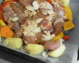 オーブンで簡単！豪華なチキンでおもてなし作り方4写真