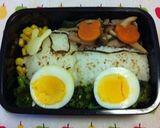 トラック☆車好き(^^)キャラ弁作り方6写真