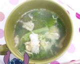 シンプルに♪レタスと卵のスープ作り方5写真