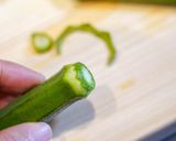 電子レンジで♪オクラの塩昆布ナムル作り方4写真