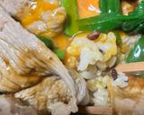 簡単　ラム肉でスタミナ丼作り方12写真
