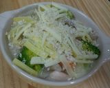カレー粉を使ってシチューの残りドリア♡作り方3写真
