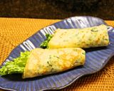 お野菜巻き巻き☆コナモン手巻き♪作り方4写真