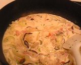 濃厚!きのことサワークリームのパスタ♪作り方5写真