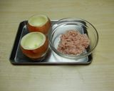 タマネギの肉詰めとごろごろ野菜のグリル作り方2写真