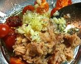 ミニトマトとツナのパスタ作り方2写真