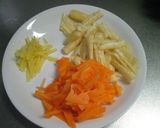 簡単☆山菜炊き込みご飯作り方1写真
