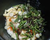 簡単☆山菜炊き込みご飯作り方2写真