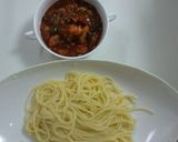 海老のトマトソースつけパスタ作り方7写真