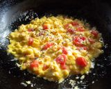 酒粕入りスクランブルエッグ✻小丼仕立て作り方6写真