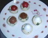 お弁当に❁プチトマトDEひまわり作り方3写真