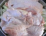 簡単☆塩麹で鶏肉の白菜蒸し作り方3写真