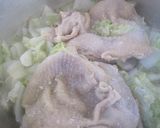 簡単☆塩麹で鶏肉の白菜蒸し作り方4写真