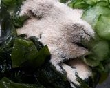 シンプルで簡単☆きゅうりとわかめの酢の物作り方2写真