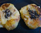 お弁当おつまみに☆鮭チーズのポテト焼き♪作り方5写真