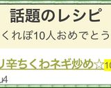 ☆ピリ辛ちくわネギ炒め☆作り方4写真