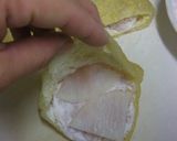 鶏・餅・大根入り油揚げの包み焼き作り方5写真