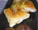 鶏・餅・大根入り油揚げの包み焼き作り方11写真