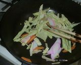 しょうが入り焼きうどん作り方3写真