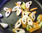 ちくわとセロリの塩麹ごま風味炒め作り方2写真