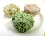 おやつイン☆レンジで彩り蒸しケーキ♪作り方3写真