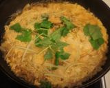 フライパンで作る！ささみを使った親子丼作り方5写真