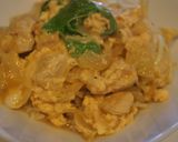 フライパンで作る！ささみを使った親子丼作り方6写真