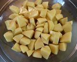 レンジで簡単☆鶏そぼろで和風ポテトサラダ作り方2写真