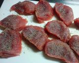 豚ヒレ肉で柔らかヘルシーピカタ♪作り方1写真