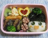 キャラ弁＠まめっち(たまごっち)作り方3写真
